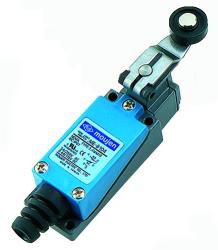 The ME-8104 is an ME-Series limit switch. The ME-8104 has side rotation and a nylon roller.