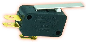 The MV-3003 is a limit switch from the MV-Series. The MV-3003 has a long straight metal lever.